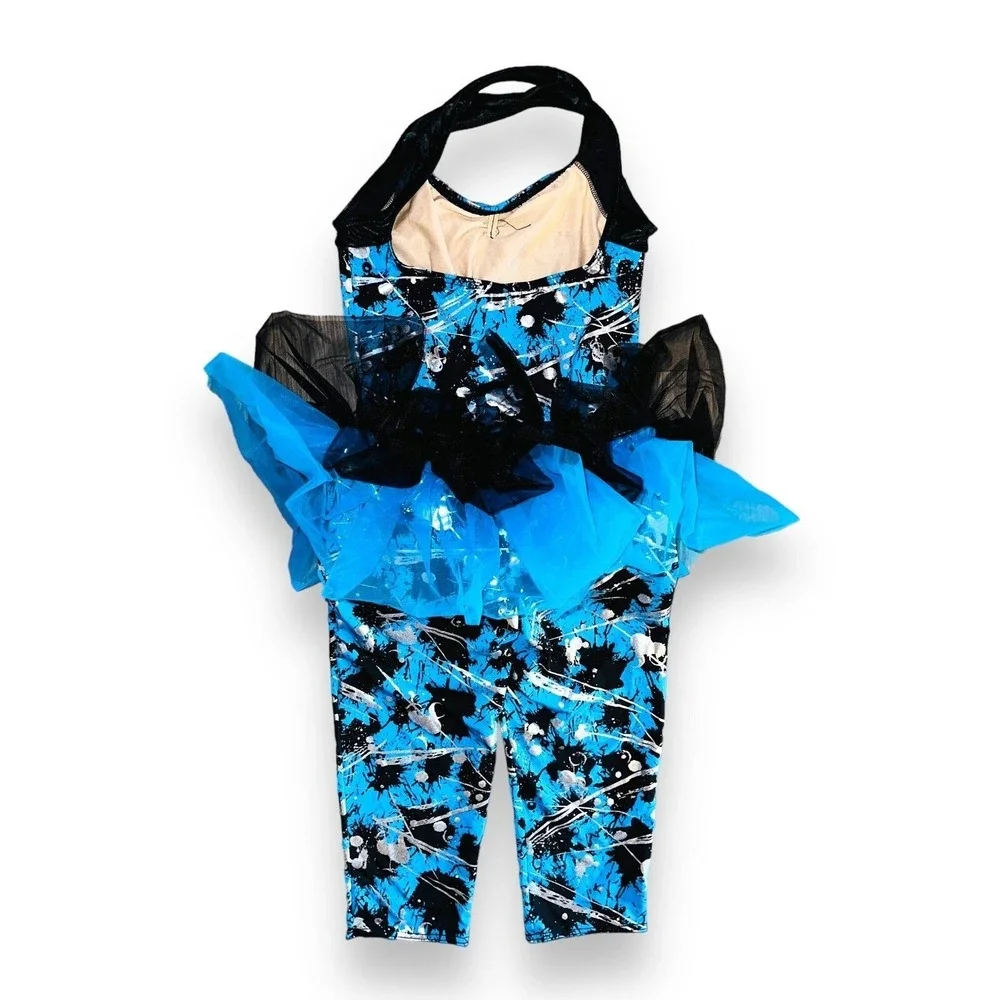 Weissman Dance Costume Size Large Tutu‎ 80s Inspired Girls Jazz Tap Ballet N9
